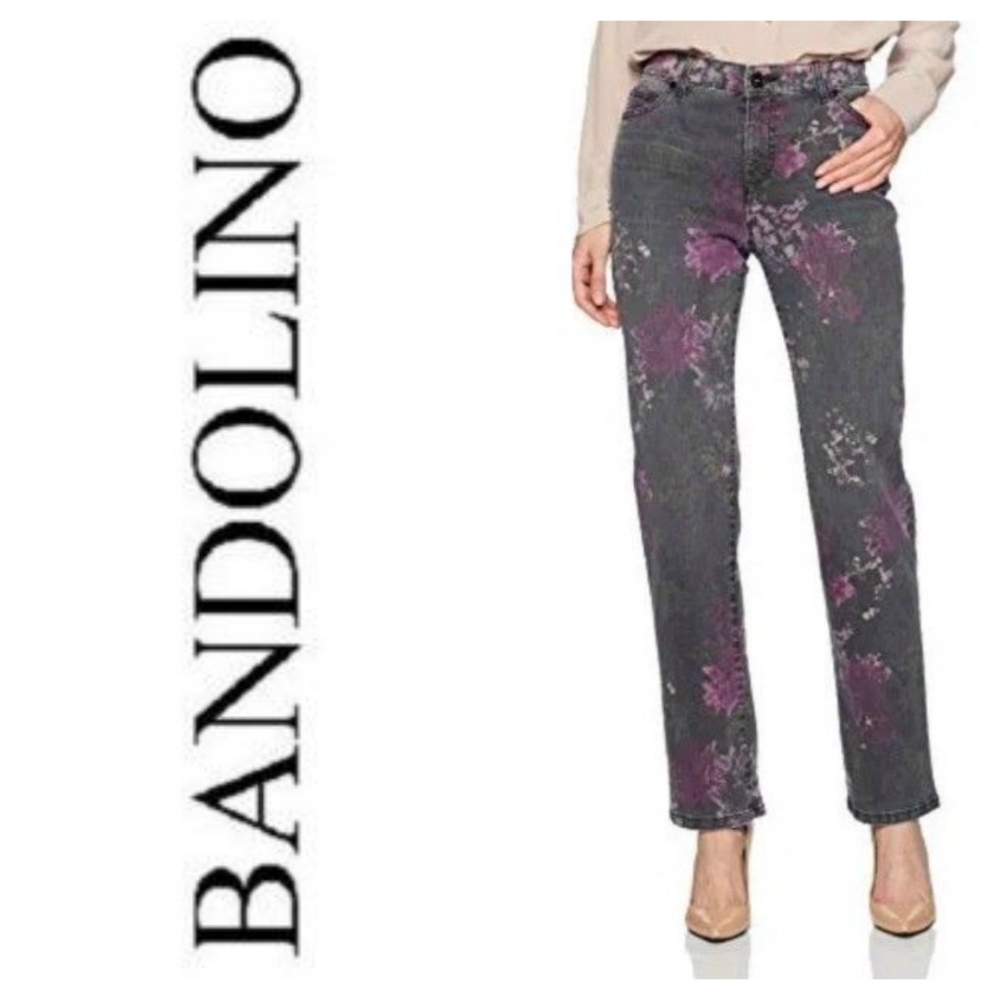Bandolino Lisbeth Floral Jeans
